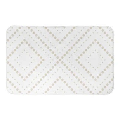 Dotted Diamonds 34" x 21" Bath Mat