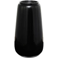 30" Black Modern Vase