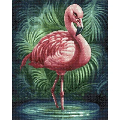 Crafting Spark Flamingo Diamond Painting Kit