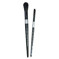 Silver Brush Limited Black Velvet® Jumbo Round Brushes Set