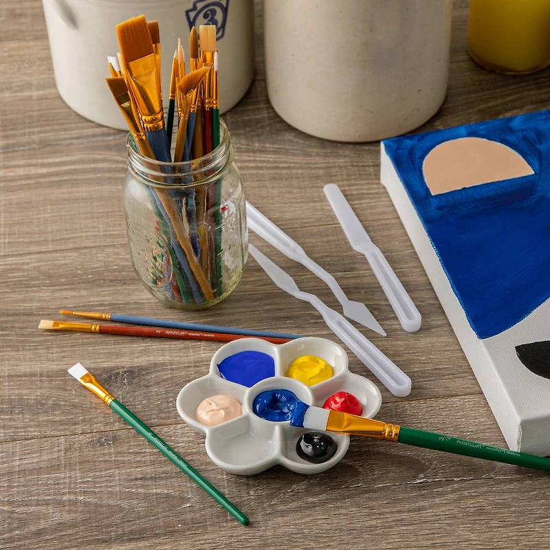 Super Value 25 Piece Brush Set by Artist's Loft™ Necessities™