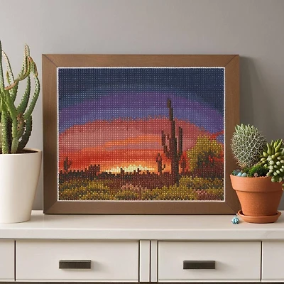 Desert Sunset Painting Diamond Art by Make Market®