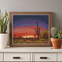 Desert Sunset Painting Diamond Art by Make Market®