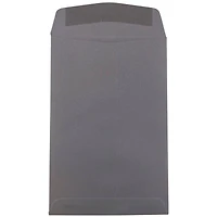 JAM Paper 6" x 9" Dark Gray Open End Catalog Premium Envelopes