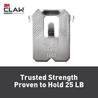 3M CLAW™ 25lb. Drywall Picture Hangers, 4ct.