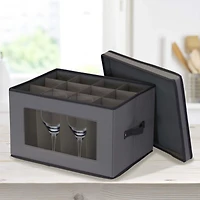 Household Essentials Stemware Storage Box