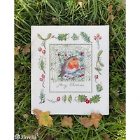 Merejka The Christmas Robin Counted Cross Stitch Kit