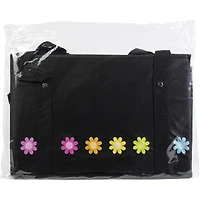 Doodlebug Daisies Canvas Foldable Tote
