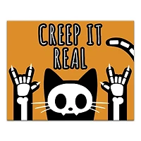Creep it Real Canvas Wall Art