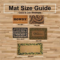 DII® Snowy Trees Doormat