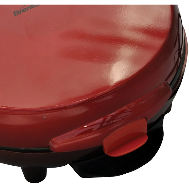 Brentwood 8" Red Nonstick Quesadilla Maker