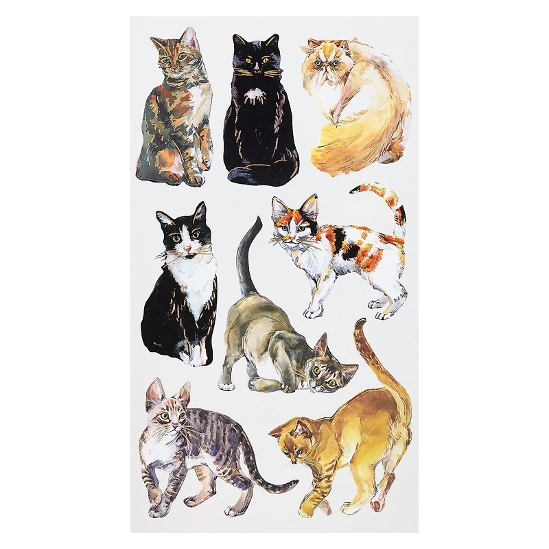 12 Pack: Cat Stickers by Recollections™