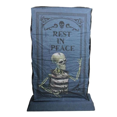 3ft. LED Lighted RIP Tombstone Halloween Outdoor Decoration