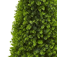 4ft. Potted Eucalyptus Topiary Artificial Tree
