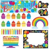 Trend Enterprises® Rainbow Birthday Wipe Off® Learning Set