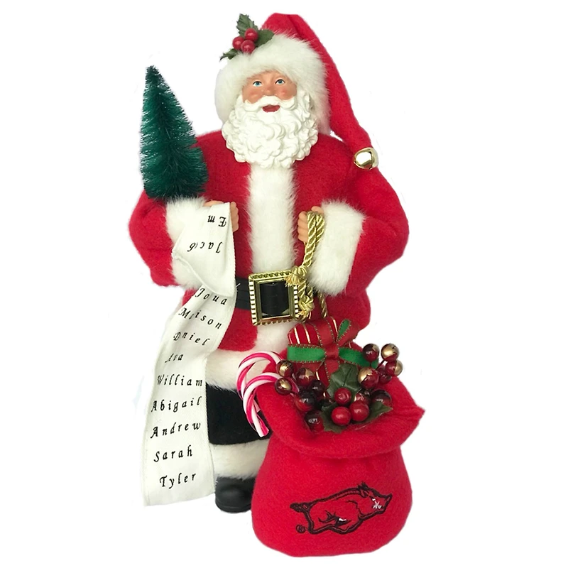 12" Santa's Workshop Arkansas Santa Figurine