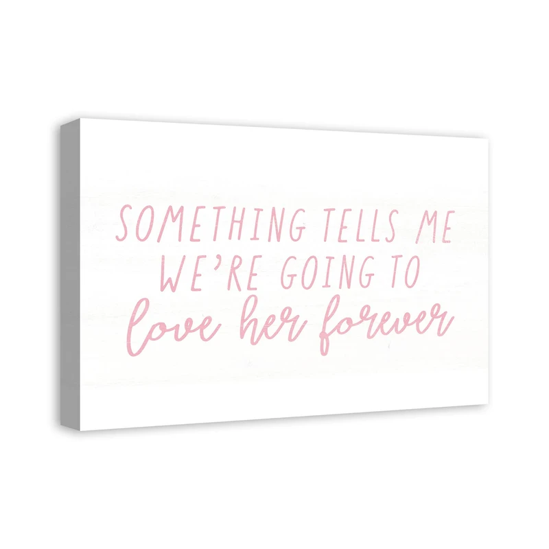 Love Her Forever 24" x 16" Canvas Wall Art