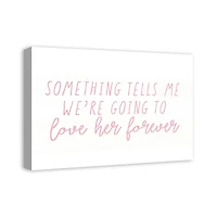Love Her Forever 24" x 16" Canvas Wall Art
