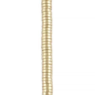 12 Pack: Gold Large Hole Metal Disc Spacer Beads by Bead Landing™