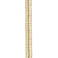 12 Pack: Gold Large Hole Metal Disc Spacer Beads by Bead Landing™