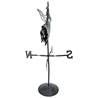 Design Toscano 23.5" Bewitched Wicked Witch Tabletop Metal Weathervane
