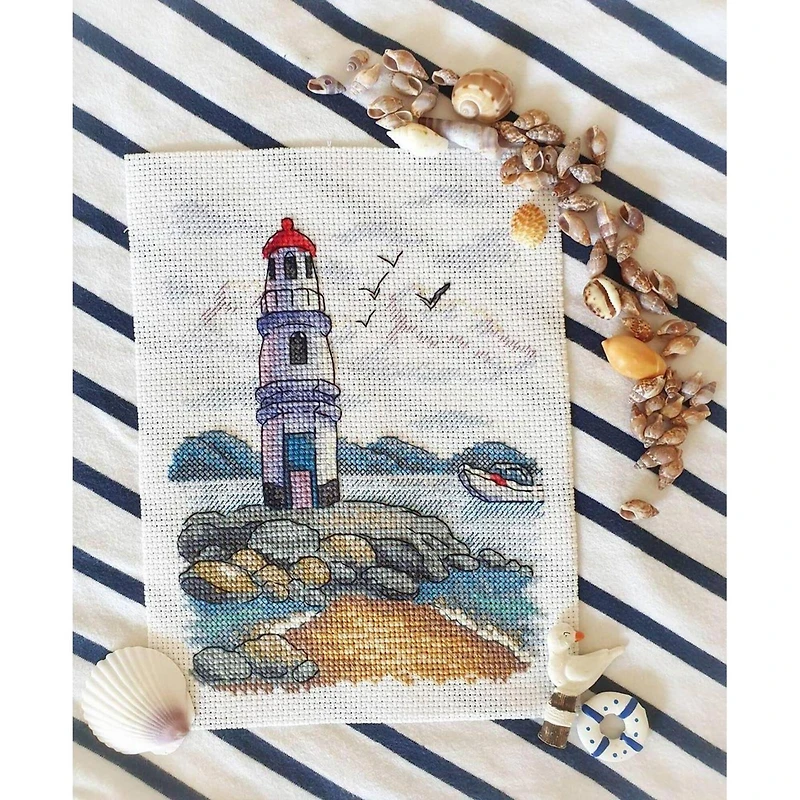 MP Studia Lighhouse Cross Stitch Kit