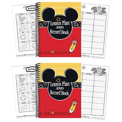 Eureka® Mickey® Color Pop! Lesson Plan & Record Book, 2 ct.