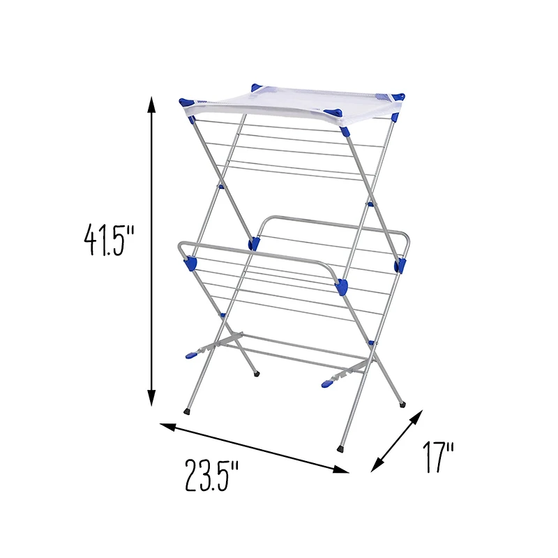 Honey Can Do 2-Tier Mesh Top Drying Rack