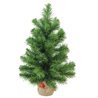 18" Unlit Pine Artificial Christmas Tree