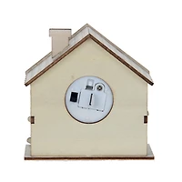 DIY LED Wood Village Peppermint House by Make Market®