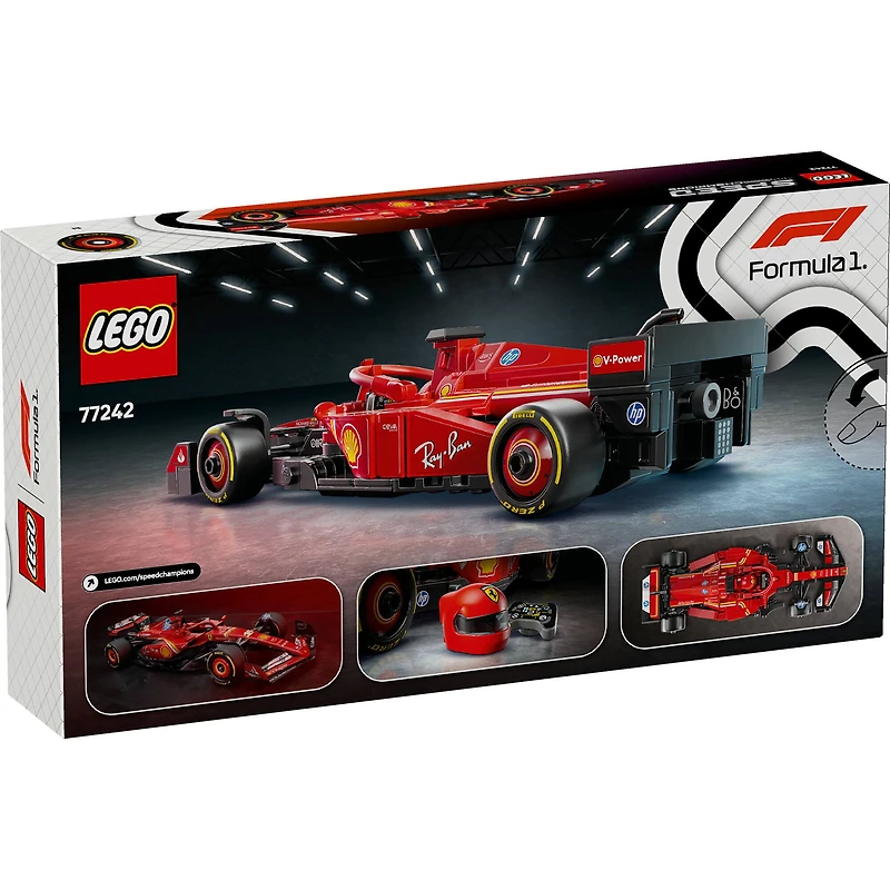 LEGO® Speed Champions Ferrari SF-24 F1® Race Car Driver Set 77242