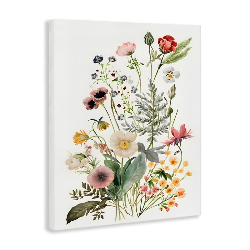 Stupell Industries Subtle Spring Blossoms Canvas Wall Art