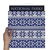 TF Publishing Snowflakes Calendar Wrap, 12" x 12"