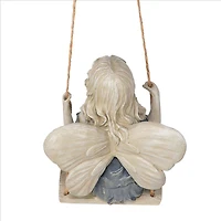 Design Toscano 11.5" Summertime Fairy on a Swing Statue