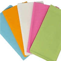SINGER Plain Ringspun Cotton Fabric, 5pc.
