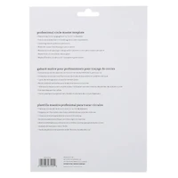 6 Pack: Art Alternatives Professional Circle Master Template