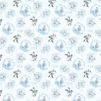 Marvel® Hulk Blue Sketch Cotton Fabric