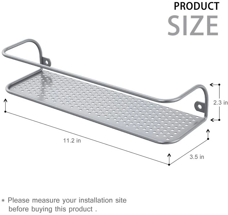 NEX™ Silver Spice Rack Wall Organizers, 2ct.