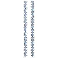 Gray Synthetic Opal Glass Round Beads, 6mm by Bead Landing™