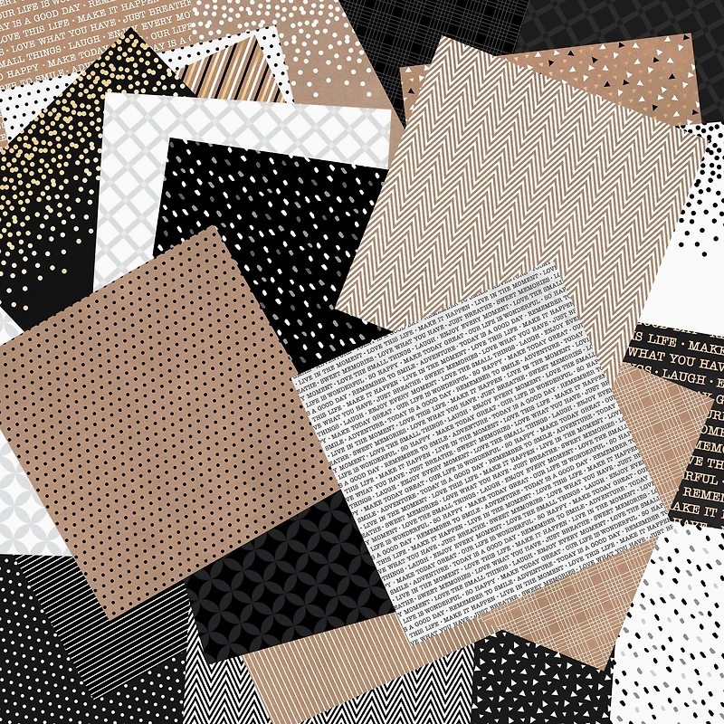 6" x 6" All Occasion Basics Paper Pad by Recollections™, 48 Sheets