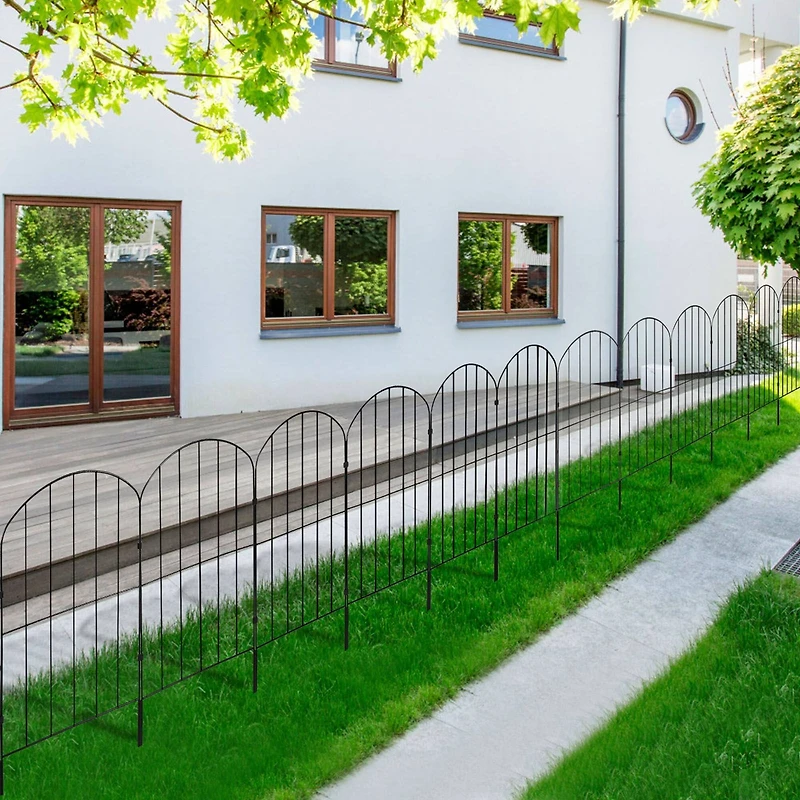 NEX™ Metal Panel Arch Garden Fence, 25ct.