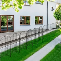 NEX™ Metal Panel Arch Garden Fence, 25ct.