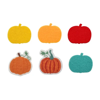 Pumpkin Felt Stickers, 85ct. by Creatology™