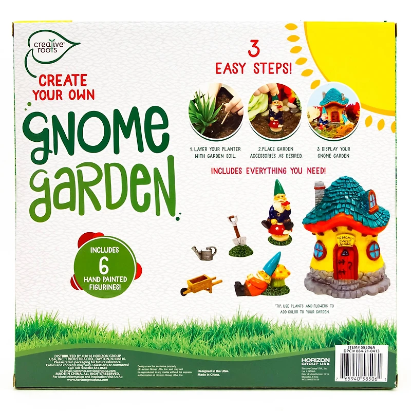 Creative Roots® Gnome Garden Terrarium