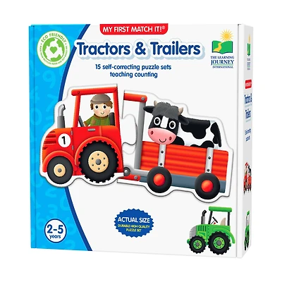 My First Match It! - Tractors & Trailers