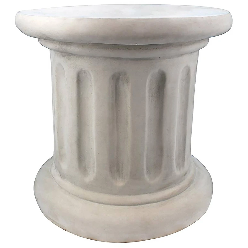 Design Toscano 17" Roman Doric Column Classical Fluted Architectural Plinth