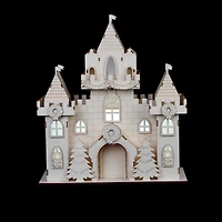 DIY LED Wood Village Castle by Make Market
