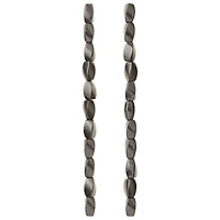 Magnetic Hematite Twist Beads, 12mm by Bead Landing™