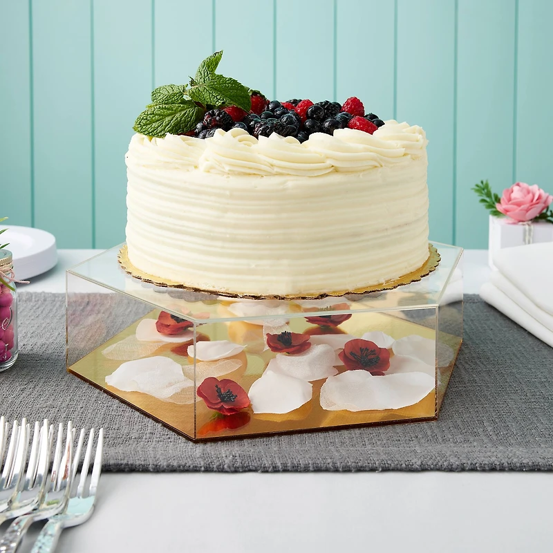 12.5" Fillable Hexagonal Cake Stand by Celebrate It™