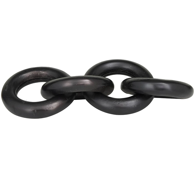 16" Aluminum Chain Sculpture